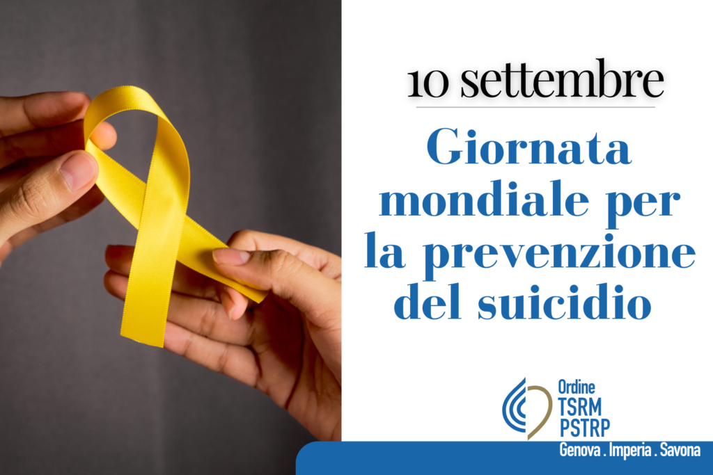 Giornata mondiale del suicidio 10 settembre