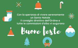 [buone feste] 📌Il Consiglio Direttivo e le Commissioni d'Albo dell'Ordine dei tecnici sanitari di radiologia medica e delle professioni sanitarie tecniche, della riabilitazione e della prevenzione di Genova, Imperia e Savona vi augurano buone feste!🎁 ======================================== ☎️Il ricevimento telefonico della segreteria è sospeso dal 24.12 al 07.01 compresi.☎️ Per questioni urgenti è sempre attivo l'indirizzo e-mail info@tsrmgeimsv.net ‼️. Per motivi organizzativi, potreste essere ricontattati, ove necessario, da un numero privato anonimo al quale si prega di rispondere.