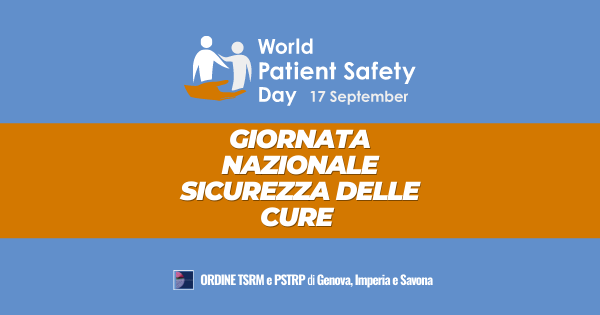 17 Settembre 2021 La Giornata Mondiale Per La Sicurezza Delle Cure ...